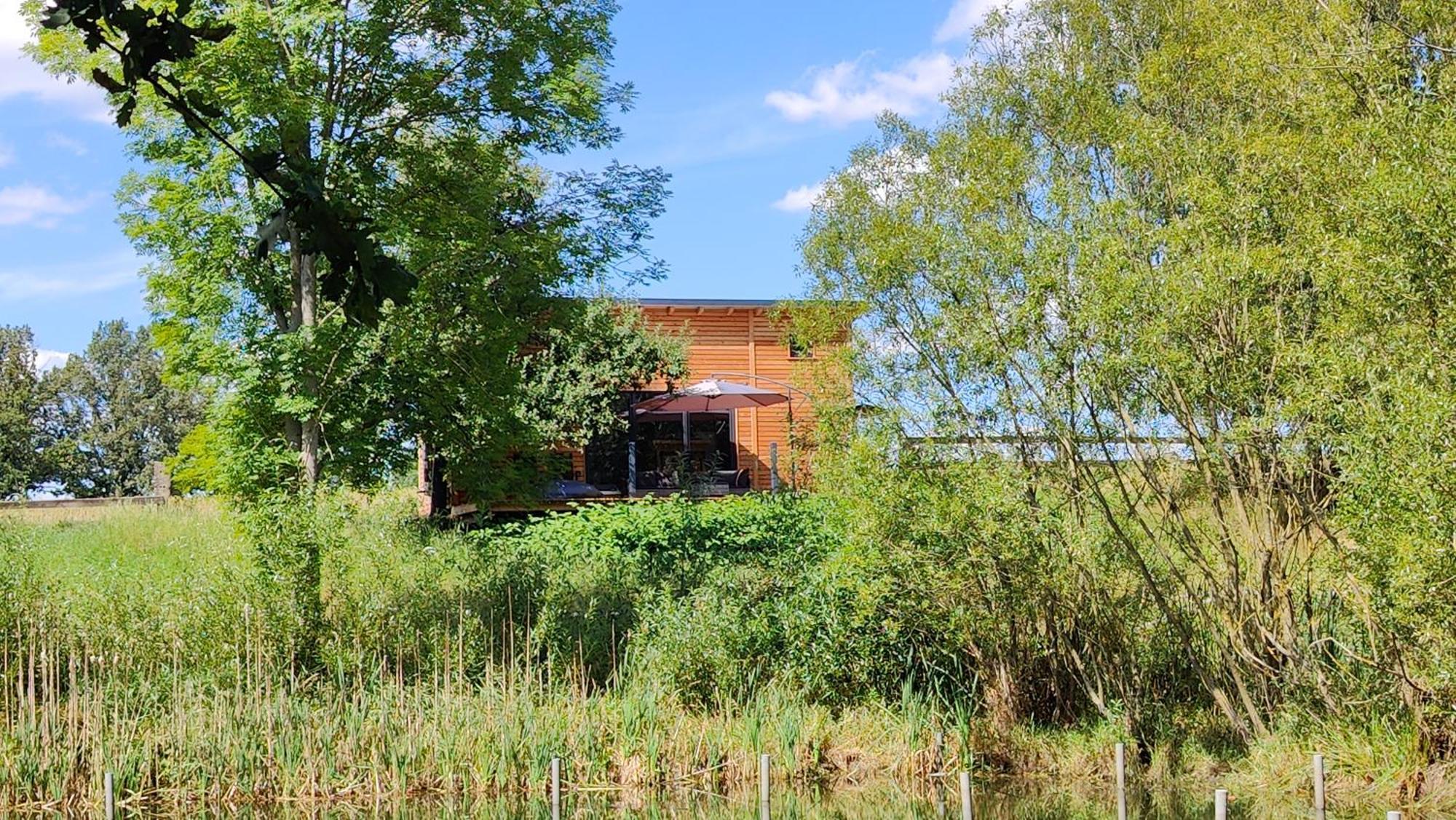 Vila Tinyhousebeidresden 3 Fuer 2 - 7 Personen, Naehe Saechsische Schweiz, Dresden, Mit Badeteich Großharthau Exteriér fotografie