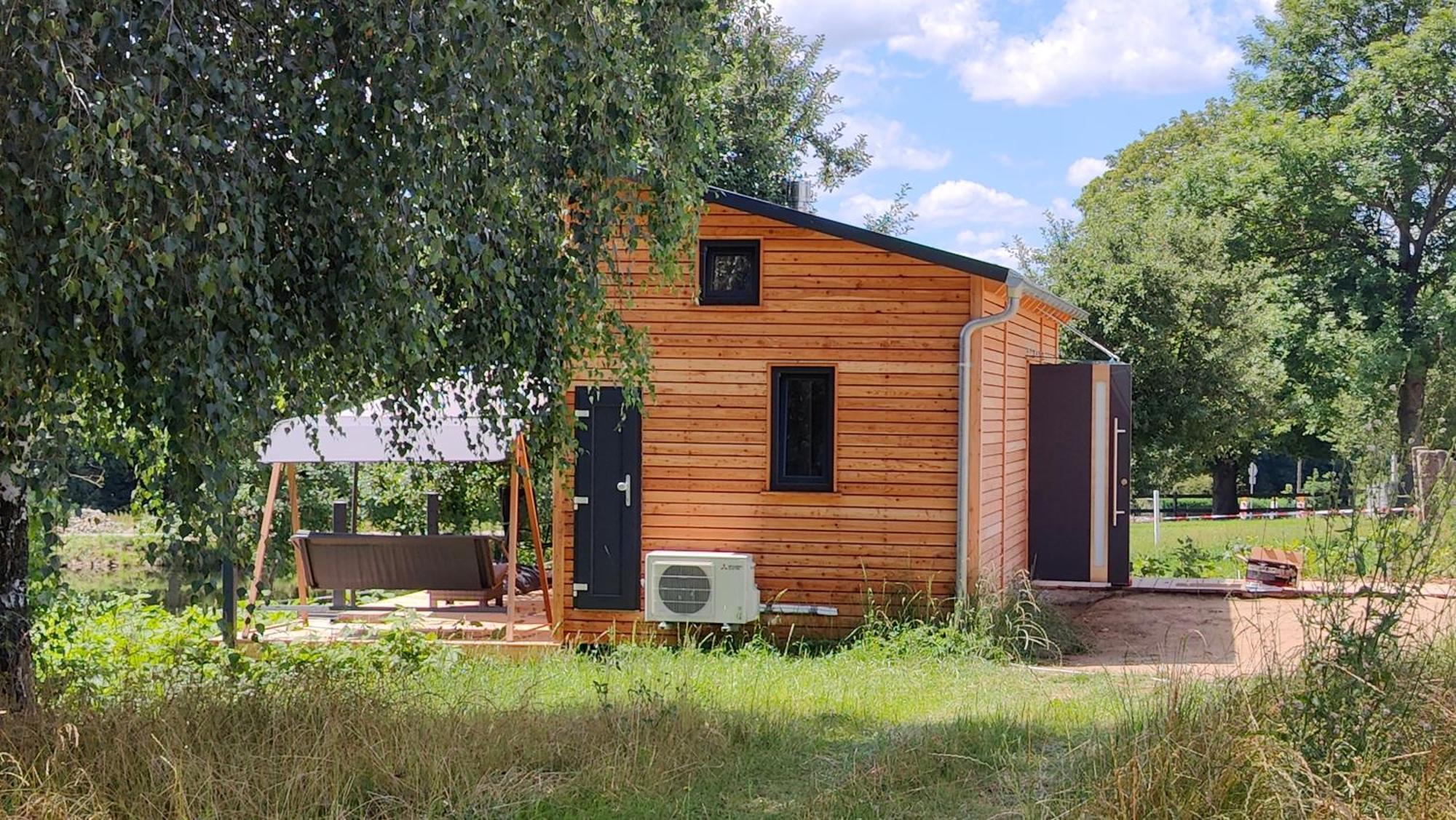 Vila Tinyhousebeidresden 3 Fuer 2 - 7 Personen, Naehe Saechsische Schweiz, Dresden, Mit Badeteich Großharthau Exteriér fotografie