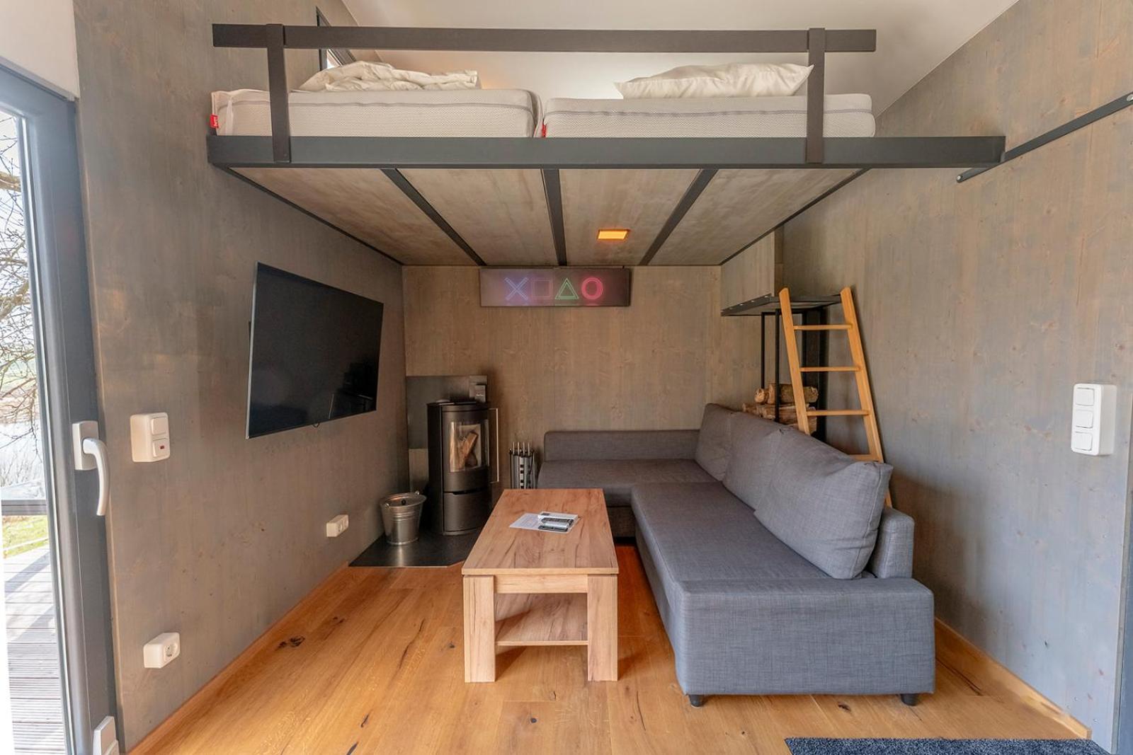 Vila Tinyhousebeidresden 3 Fuer 2 - 7 Personen, Naehe Saechsische Schweiz, Dresden, Mit Badeteich Großharthau Exteriér fotografie